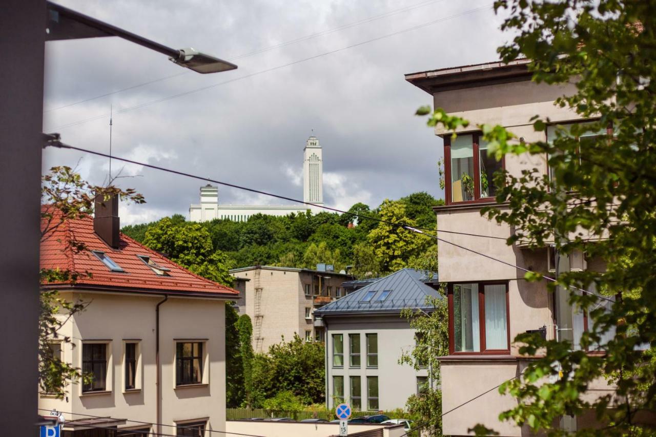 Telegrafas Lofts Centre Of Kaunas By Strazdo Telegrafas Apartment ภายนอก รูปภาพ