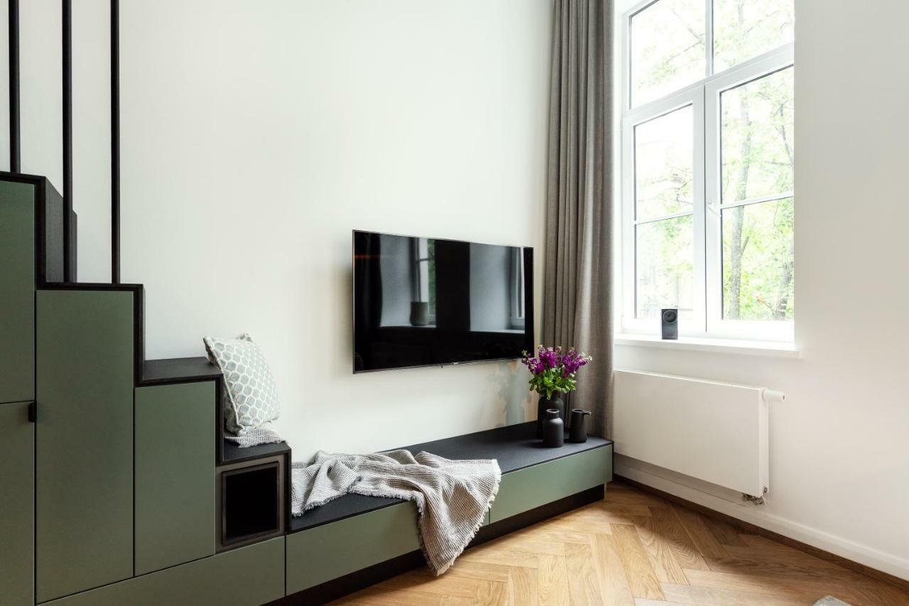 Telegrafas Lofts Centre Of Kaunas By Strazdo Telegrafas Apartment ภายนอก รูปภาพ